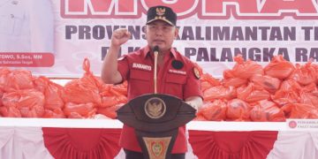 Gubernur Sugianto Sabran Buka Pasar Murah dan Pasar Penyeimbang Serentak