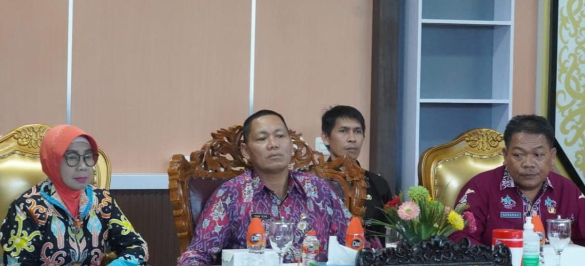 Staf Ahli Gubernur Kalteng Bidang Ekonomi, Keuangan, dan Pembangunan Yuas Elko hadiri Rakor pelaksanaan Gernas BBI