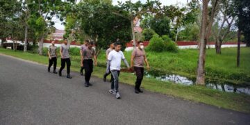 Polres Seruyan Rutin dalam Pengendalian Berat Badan Personel