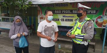 Salantas Polres Seruyan Himbau Masyarakat Peduli Covid-19