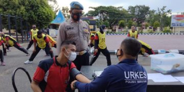 Polres Seruyan Laksanakan TKJ Bagi Personil