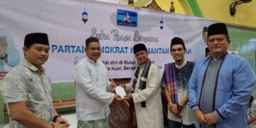 Partai Demokrat Kalteng Buka Puasa Bersama Anak Yatim Piatu Ayah Bunda