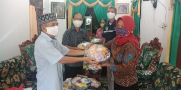 SMSI Kembali Salurkan Paket Bantuan untuk Warga Terdampak Covid-19