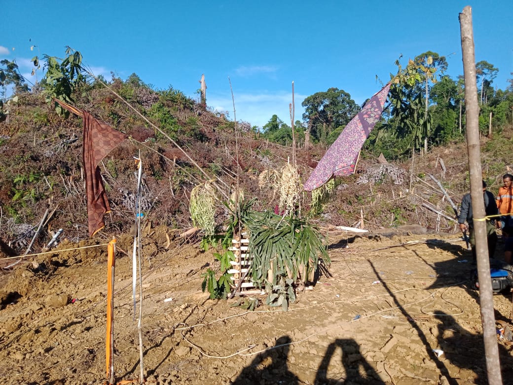 Lahan warga yang disengketakan dengan PT MGM di Kabupaten Murung Raya. Foto : Kpl