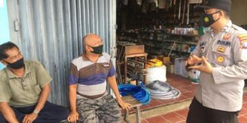 Polres Seruyan Terjunkan Personil Patroli Rutin Ingatkan Prokes