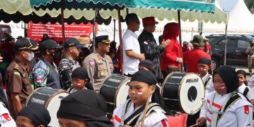 Meriahkan HUT ke-77 Kemerdekaan RI, Kapolres Seruyan Hadiri Pawai Karnaval
