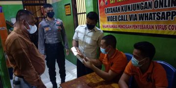 Besuk Tahanan Secara Online, Sat Tahti Fasilitasi Tahanan Secara Gratis