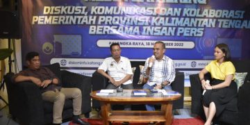 Jalin Silaturahmi, Diskominfosantik Kalteng Gelar Media Gathering Bersama Insan Pers