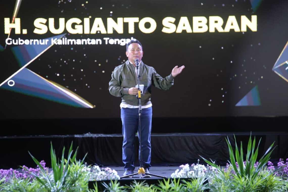 Gubernur Kalteng, H Sugianto Sabran