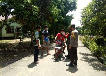 Beri Rasa Aman Masyarakat, Polsek Sepang Laksanakan Patroli