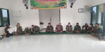 Keluarga Besar Kodim 1017/Lmd Peringati Isra Mi’raj Nabi Muhammad SAW