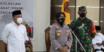 Hadiri Rakor PPKM, Wakapolda Harap Masyarakat Terus Patuhi Prokes Covid19