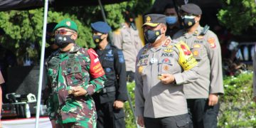 Sambut Perayaan Nataru, Brimob Kalteng Gelar Apel Operasi Lilin Telabang 2020