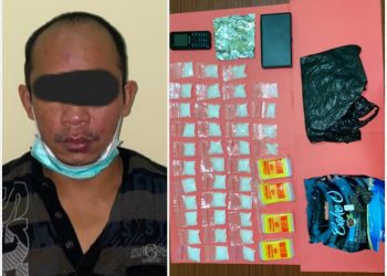 Bandar Sabu Seberat 175,78 Gram Asal Rungan Diringkus di Palangka Raya