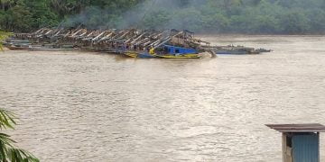 Sungai Katingan Marak Aktivitas Penambangan Emas Tanpa Ijin