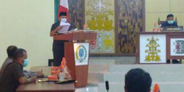 Bupati Lamandau Sampaikan LKPj Tahun 2020 ke DPRD