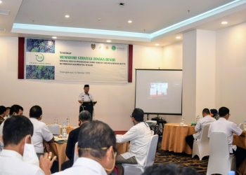 Sekda Harapkan Konsep Strategi Jangka Benah Solusi Sawit Rakyat Dalam Kawasan Hutan