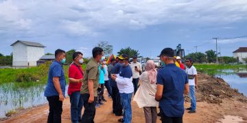 Dilanda Banjir, Plt. Gubernur Kalteng Tinjau Jalan Pangkalan Bun-Kolam