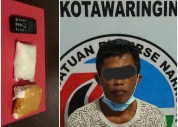 Beralasan Jualan Sepi, Pedagang ini Ditangkap Miliki Sabu 100,38 Gram