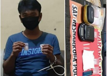 Tergoda Rayuan Setan, Bapak Tamatan SMP ini Jual Sabu Demi Biayai Ekonomi Keluarga