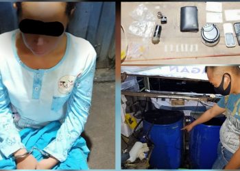 Mengaku Khilaf, Perempuan ini Pasrah Sewaktu Kedua Tangannya Diborgol