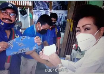 DPD Partai NasDem Bantu Penjahit Ditengah Pandemi