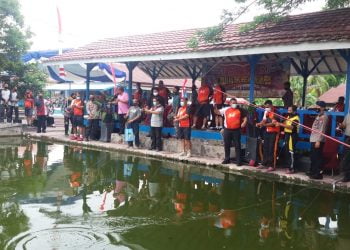 Pererat Sinergitas, Polda Kalteng Gelar Mancing Bersama Insan Pers