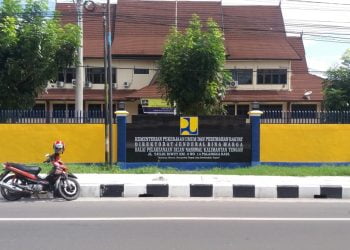 Jadi Sorotan, Ketinggian Pagar Depan Kantor Balai PJN Kalteng Diduga Langgar Permen PU No. 29/PRT/M/2006