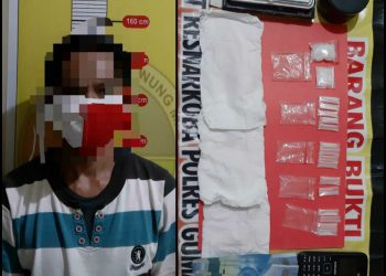 Bikin Resah Warga Tewah, Pemuda ini Ditangkap Saat Transaksi 17 Paket Sabu