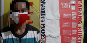 Bikin Resah Warga Tewah, Pemuda ini Ditangkap Saat Transaksi 17 Paket Sabu
