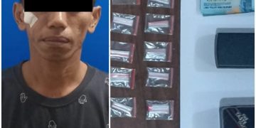Bikin Geger Saat Ditangkap, Pria ini Ternyata Pengedar Sabu