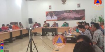 BPBPK Prov. Kalteng Rakor Peningkatan Kesiapsiagaan Hadapi Karhutla Tahun 2023