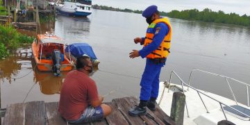 Satpolairud Tingkatkan Patroli ke Masyarakat Pesisir Sosialisasikan Prokes