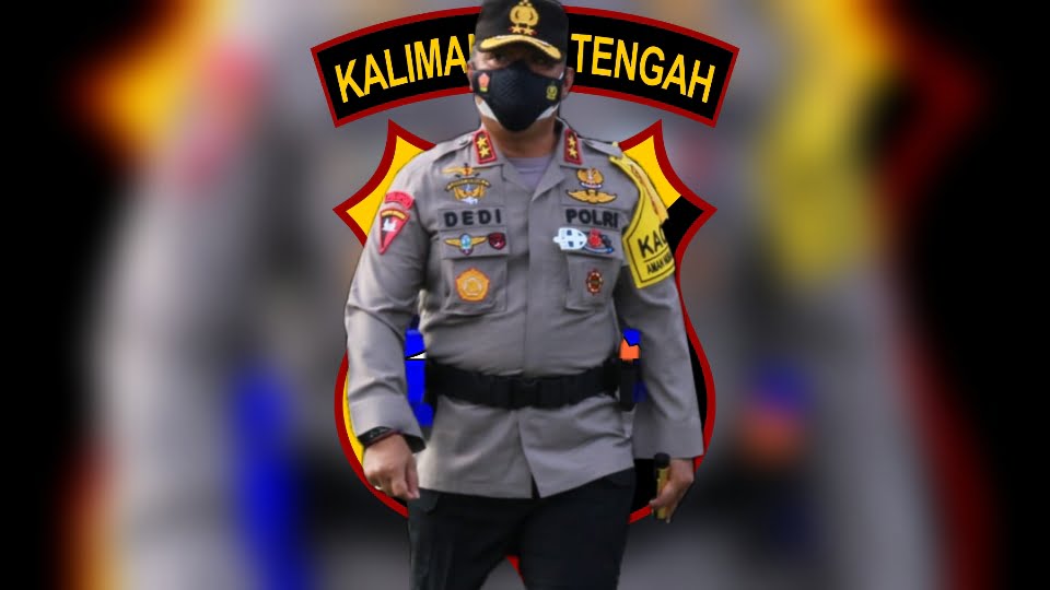Kapolda Kalteng Irjen Pol. Dr. Dedi Prasetyo, M.Hum., M.Si., M.M. FOTO : Tbn