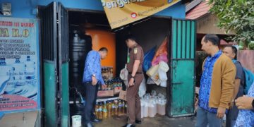 Sat Intelkam Polres Seruyan dan Instansi Terkait Sidak Pasar Jelang Ramadhan