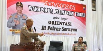 Orientasi Kewilayah Seruyan, Wakapolda Kalteng Berikan Arahan Ini