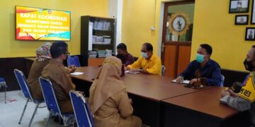 Polres Seruyan Bersama Pihak Terkait Rakor Jaga Stabilitas Harga Sembako