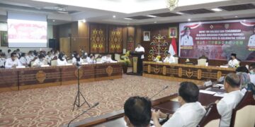 Wagub Kalteng Buka Rapat TEPRA Triwulan I Tahun 2022