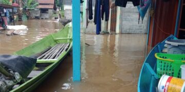 Desa Muara Tupuh Kembali Dilanda Banjir