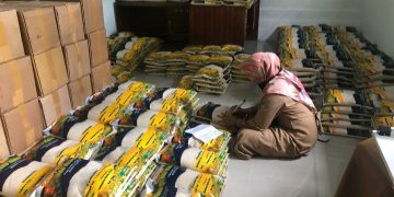 Luar Biasa…, Petani di Barut Sumbang 3,6 Ton Beras Sebagai Bentuk Peduli Covid-19