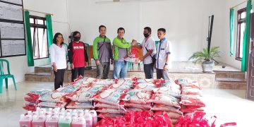 Peduli Covid-19, PT MME Salurkan Bantuan Untuk Dua Desa