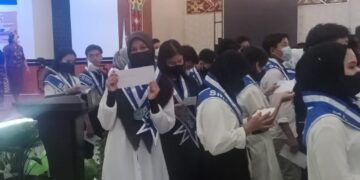 SMPN-1 Murung Adakan Perpisahan Perdana Saat Pandemi