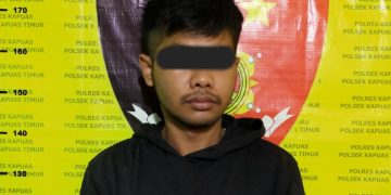 Bawa Sajam, Pemuda ini Ditangkap di Posko Covid-19 Anjir Serapat Timur