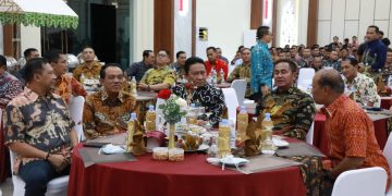 Wagub Kalteng Edy Pratowo Hadiri Malam Akrab Pangdam XII/TPR