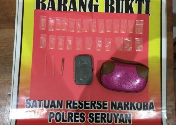 Lagi, Polres Seruyan Bekuk Pemuda Diduga Pengedar Sabu