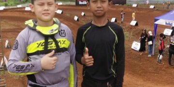 Crosser Kalteng22 Haikal Berlaga di Kejurda Motocross di Jepara