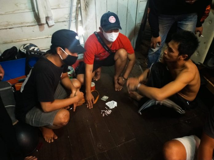 Penangkapan terhadap pemilik narkoba di Kabupaten Kobar, baru-baru ini. Foto : Tbn