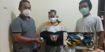 Tangan Diborgol, Pemasok Mercuri Ilegal ini Terdiam Diancam 10 Tahun Penjara