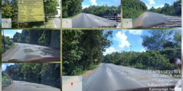 Preservasi Jalan Palantaran – Kasongan Diduga Dikerjakan Tidak Baik