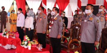 Kapolda Hadiri Peluncuran Aplikasi Saber Pungli dan Pencanangan Kota Bebas Pungli